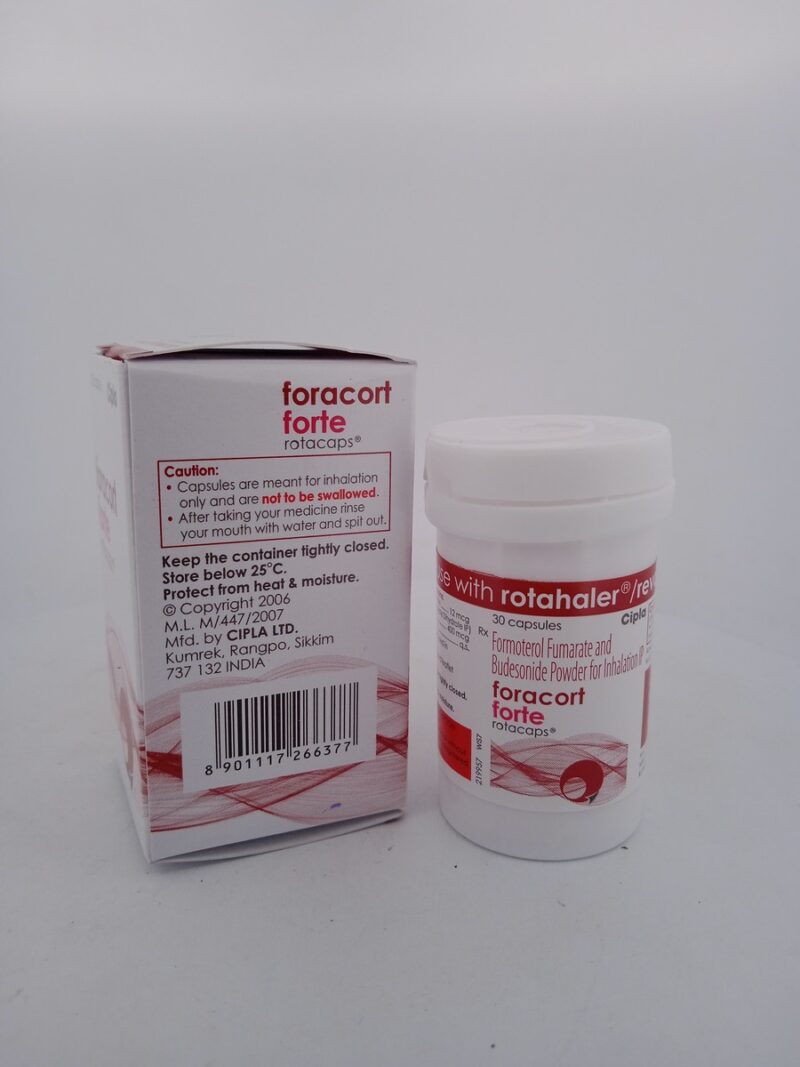 FORACORT FORTE ROTACAPS - 1 BOTTLE OF 30 CAPSULE - Image 3