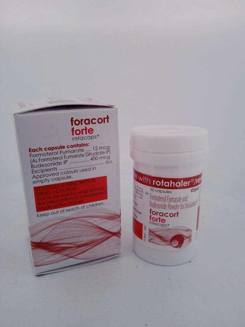 FORACORT FORTE ROTACAPS - 1 BOTTLE OF 30 CAPSULE - Image 4