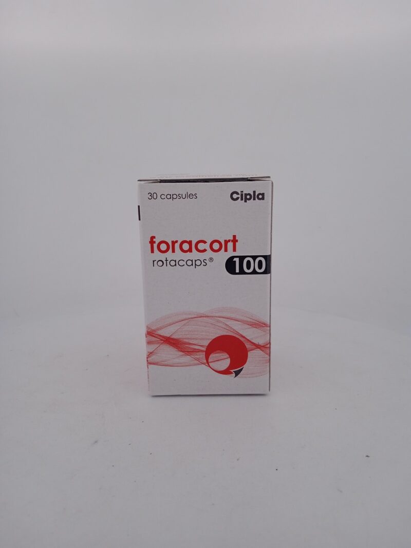 FORACORT ROTACAPS 100 - 1 BOTTLE OF 30 CAPSULE