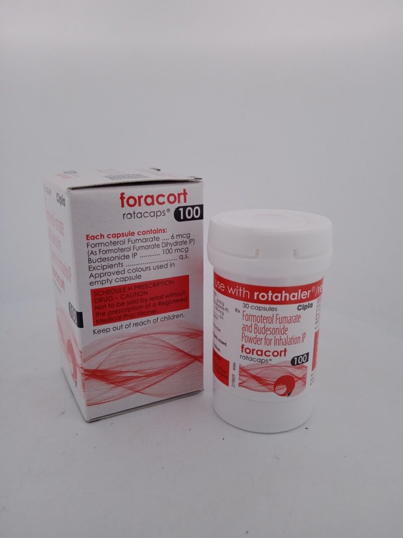 FORACORT ROTACAPS 100 - 1 BOTTLE OF 30 CAPSULE - Image 4