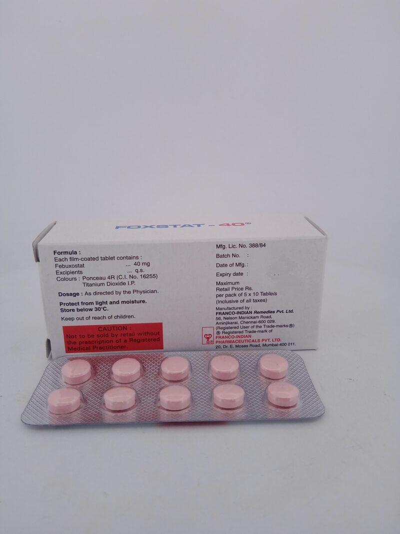 FOXSTAT 40 MG - 10 TABLETS - Image 4