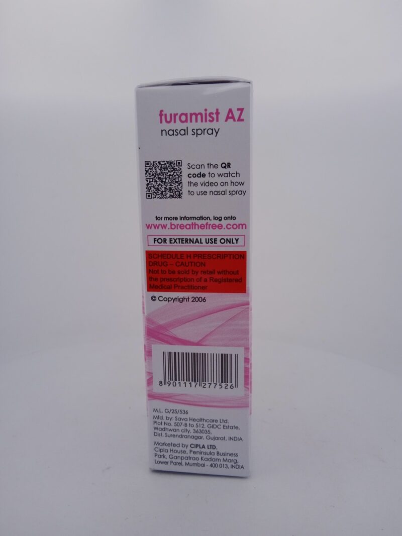 FURAMIST AZ - 1 NASAL SPRAY OF 9.8g - Image 2