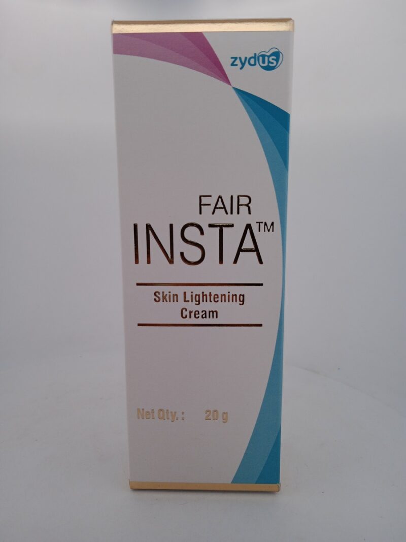 FAIR INSTA SKIN LIGHTENING CREAM - 1 TUBE OF 20gm