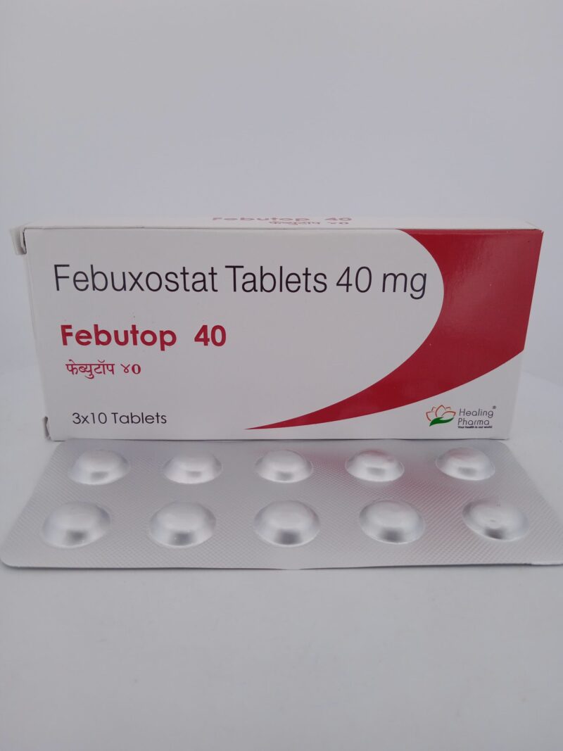 FEBUTOP 40 MG - 10 TABLETS - Image 2