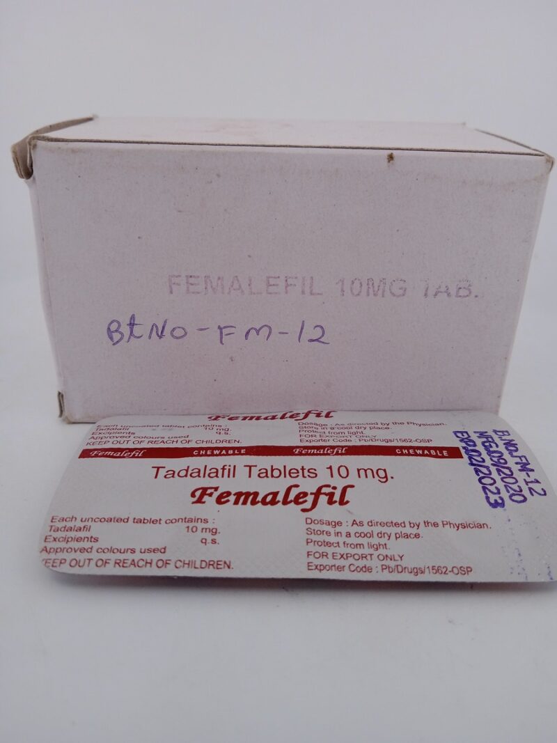 FEMALEFIL 10 MG - 10 TABLETS - Image 4