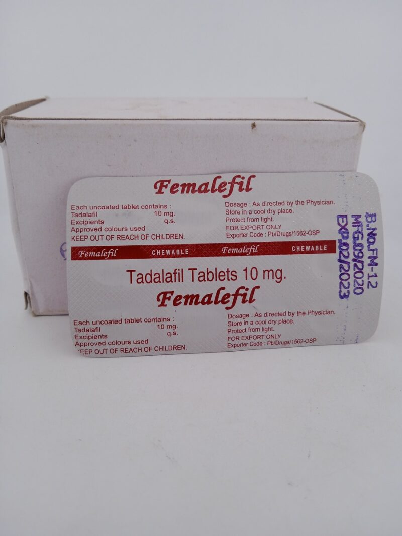 FEMALEFIL 10 MG - 10 TABLETS - Image 3