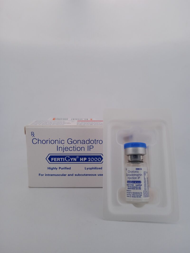 FERTIGYN 2000 IU INJECTION - 1 VIAL - Image 2