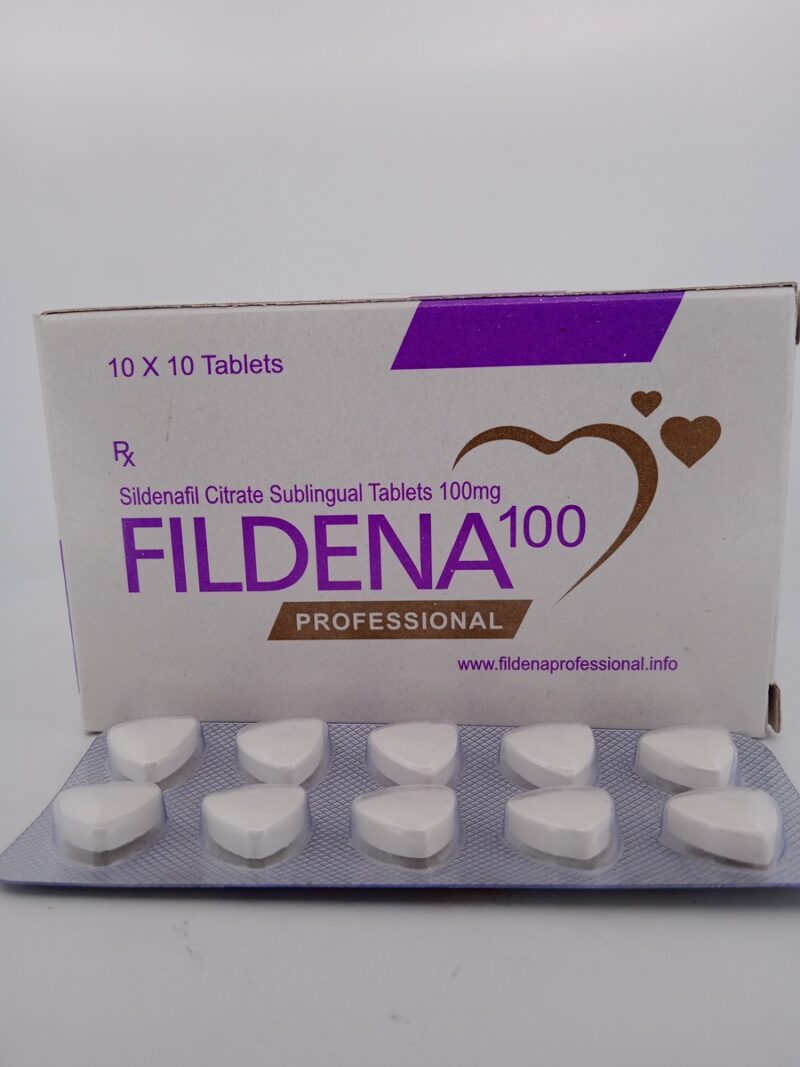 FILDENA PROFESSIONAL 100 MG - 10 TABLETS - Image 2