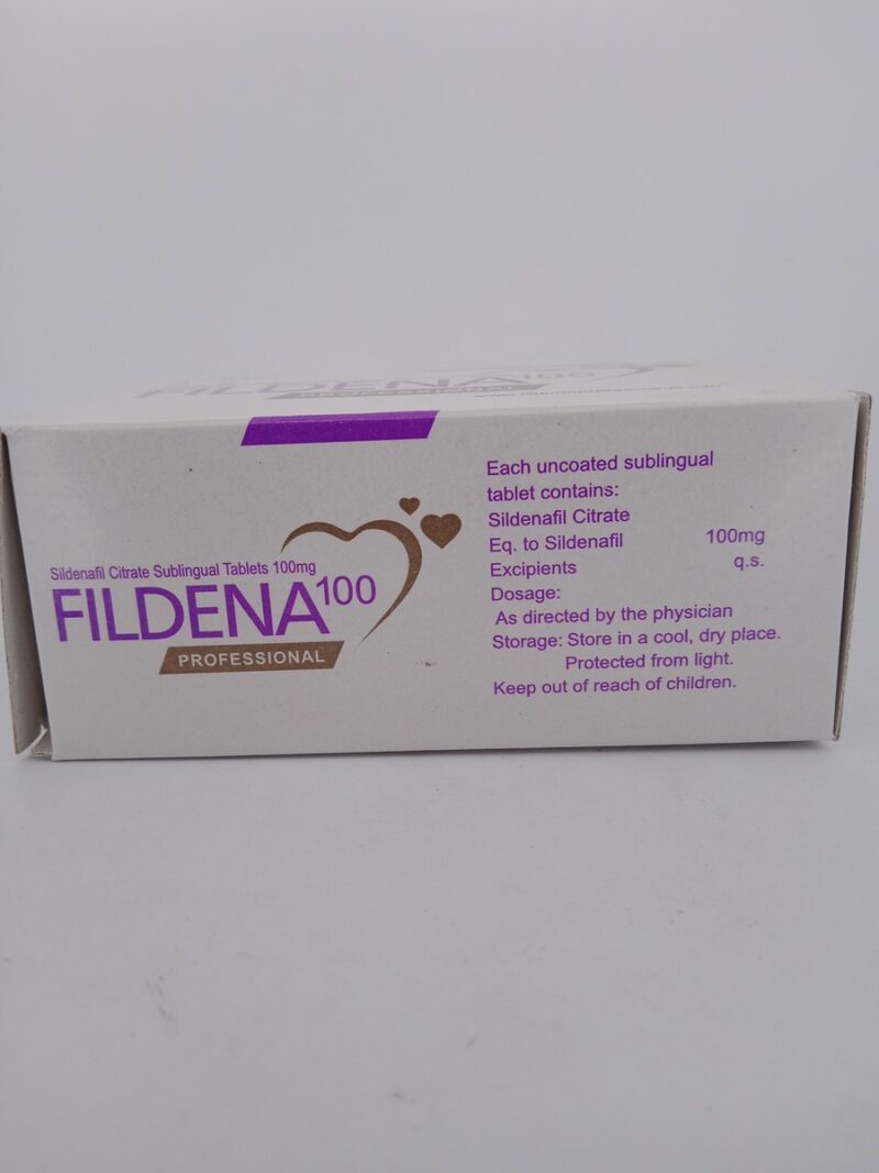 FILDENA PROFESSIONAL 100 MG - 10 TABLETS - Image 4