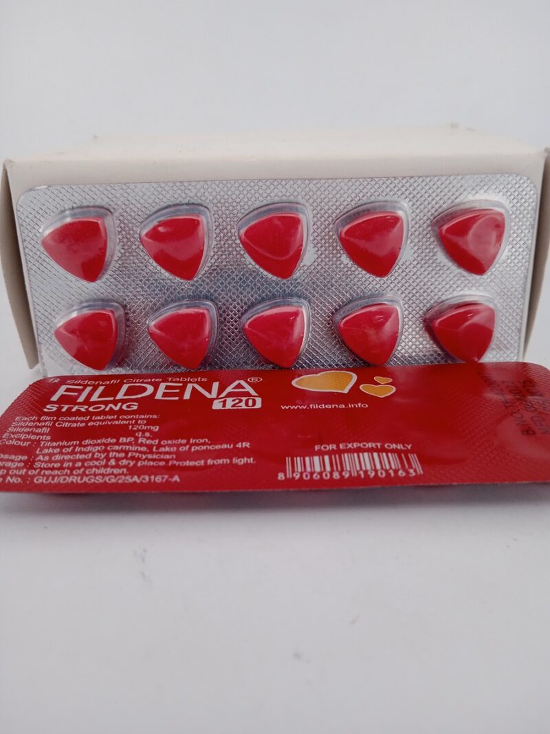 FILDENA STRONG 120 MG - 10 TABLETS - Image 3