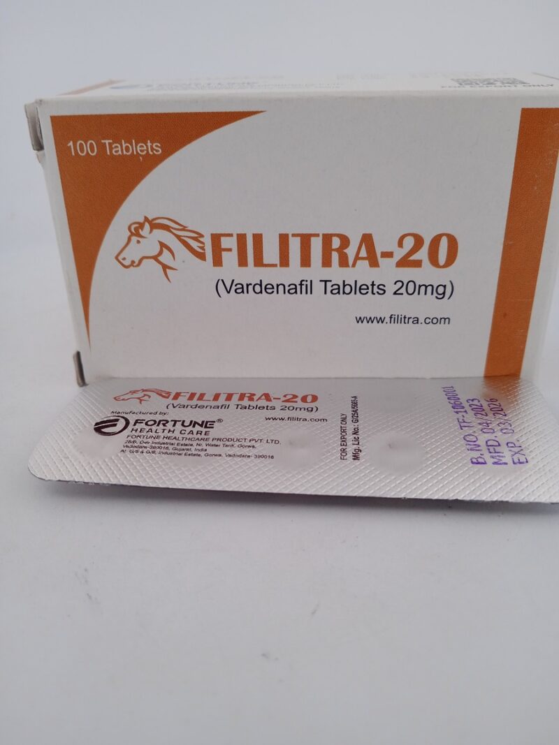 FILITRA 20 MG - 10 TABLETS - Image 3