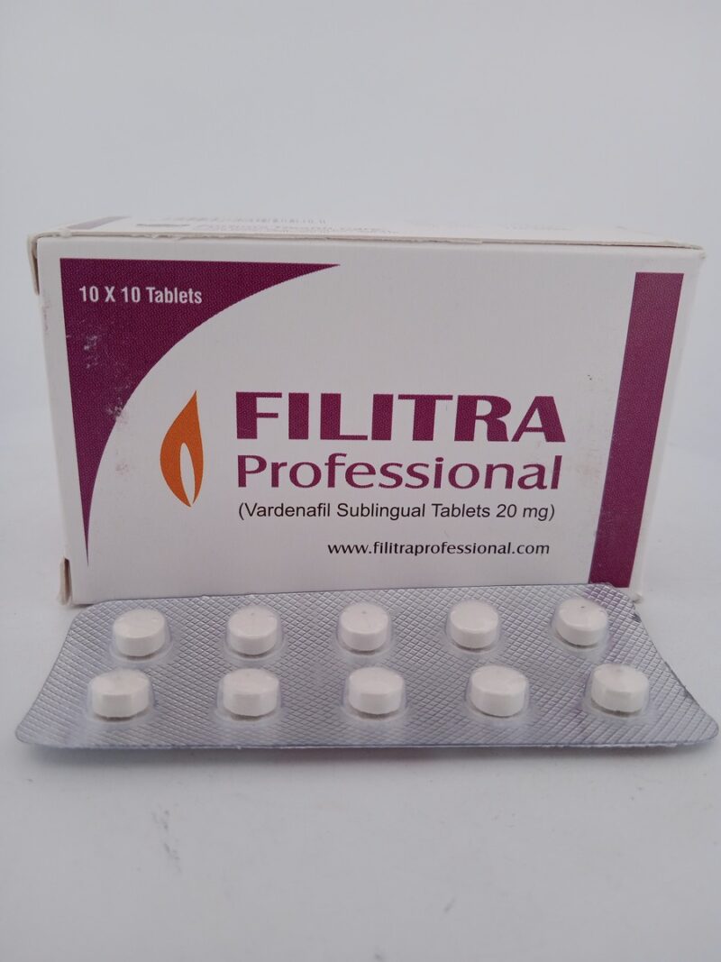 FILITRA PROFESSIONAL 20 MG - 10 TABLETS - Image 2