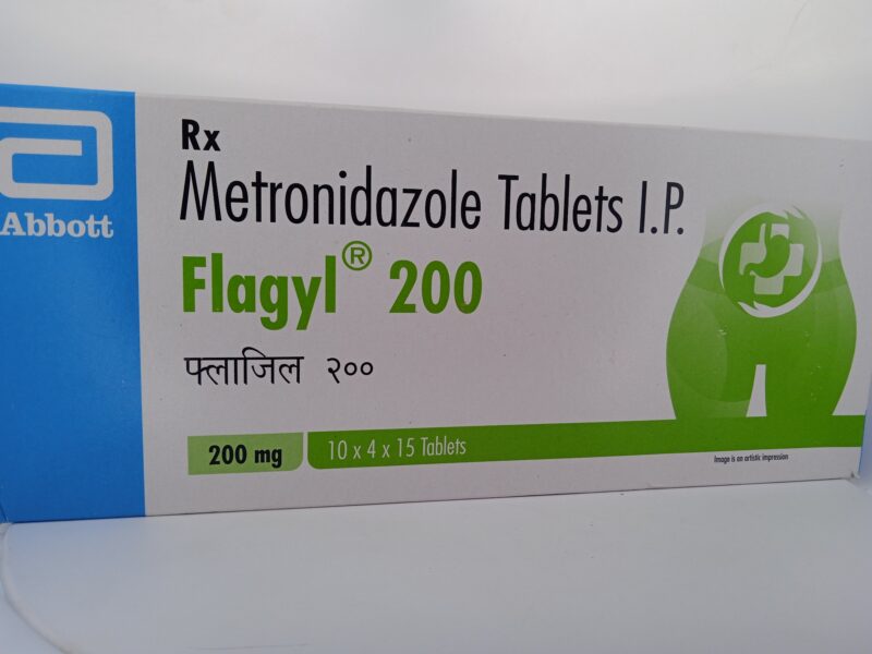 FLAGYL 200 MG - 15 TABLETS