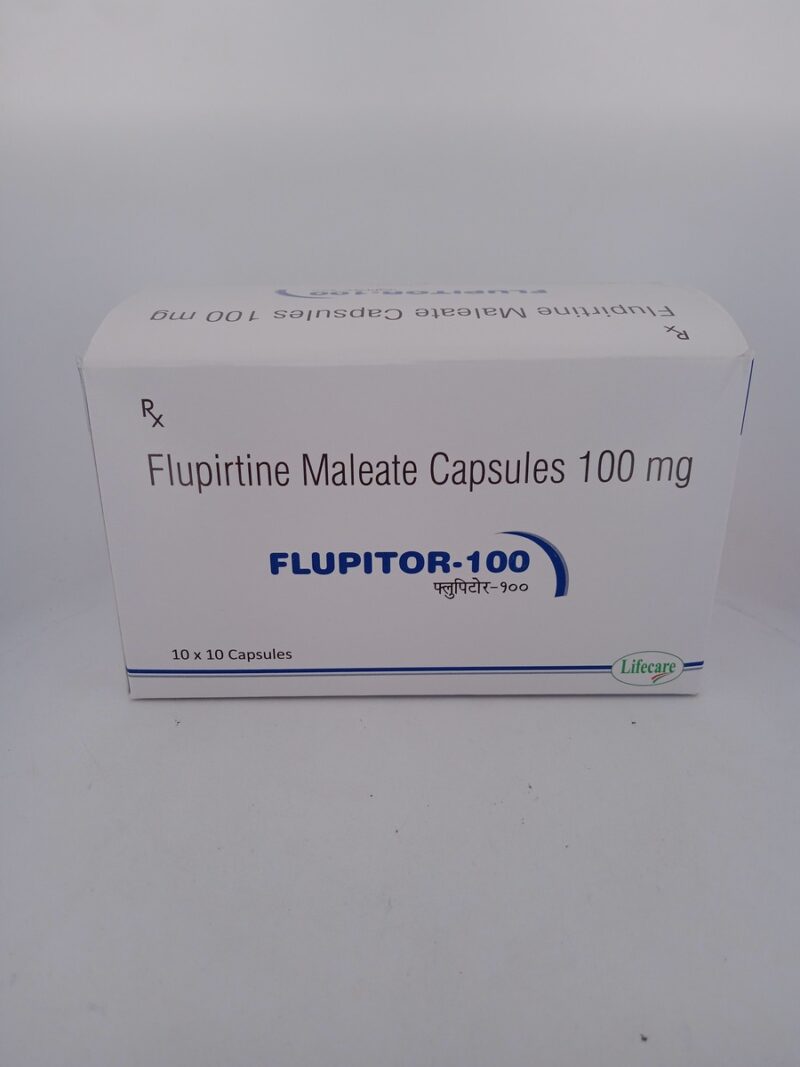 FLUPITOR 100 MG - 10 CAPSULES