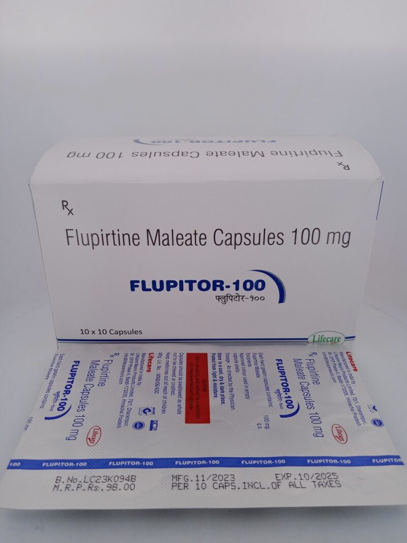 FLUPITOR 100 MG - 10 CAPSULES - Image 3