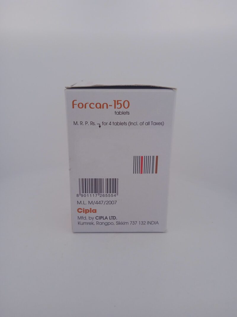 FORCAN 150 MG - 4 TABLETS - Image 4