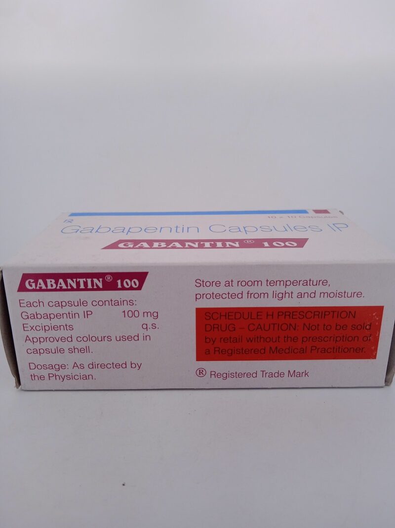 GABANTIN 100 MG - 10 CAPSULES - Image 4