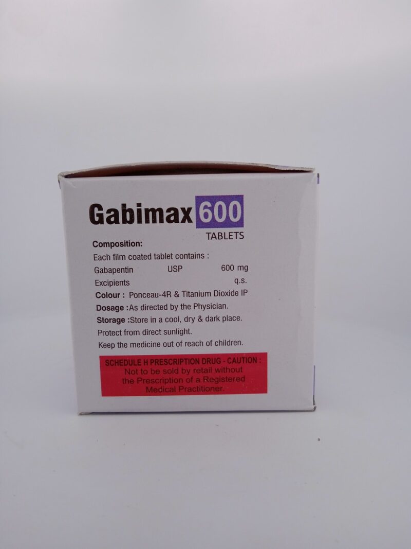 GABIMAX 600MG - 10 TABLETS - Image 4