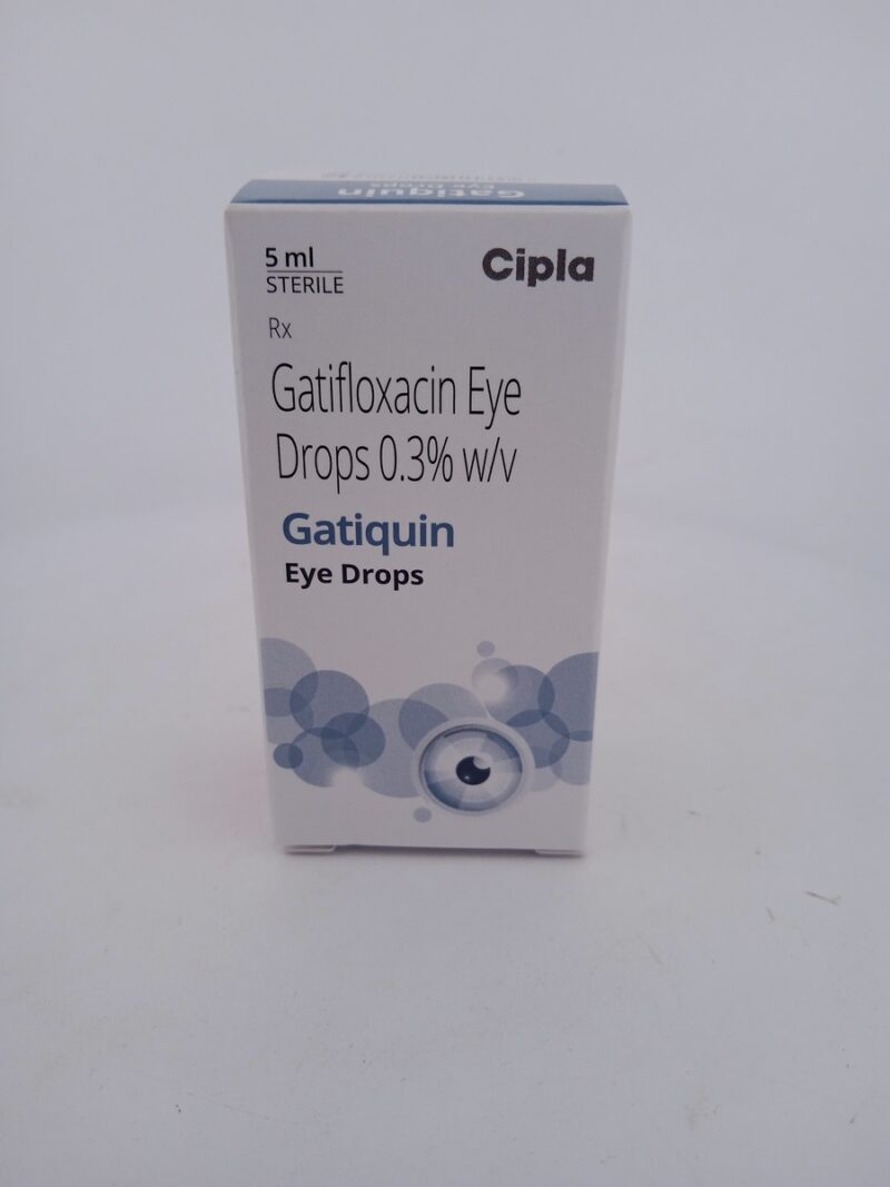 GATIQUIN EYE DROPS - 1 BOTTLE OF 5ML