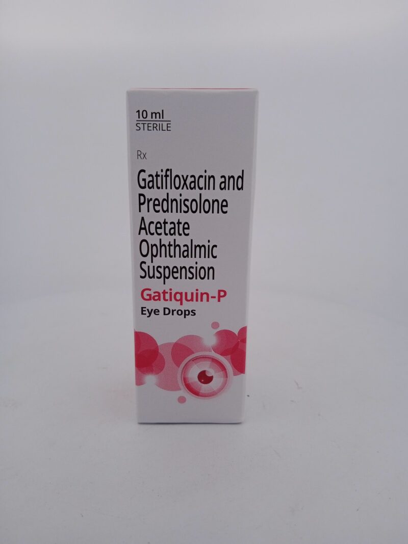 GATIQUIN-P EYE DROPS - 1 BOTTLE OF 10ML