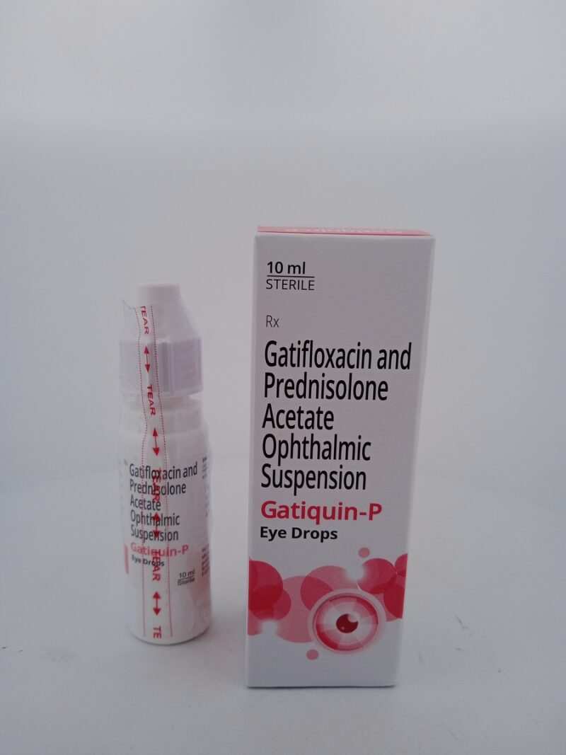 GATIQUIN-P EYE DROPS - 1 BOTTLE OF 10ML - Image 2