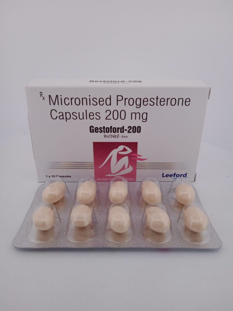 GESTOFORD 200 MG - 10 CAPSULES - Image 2