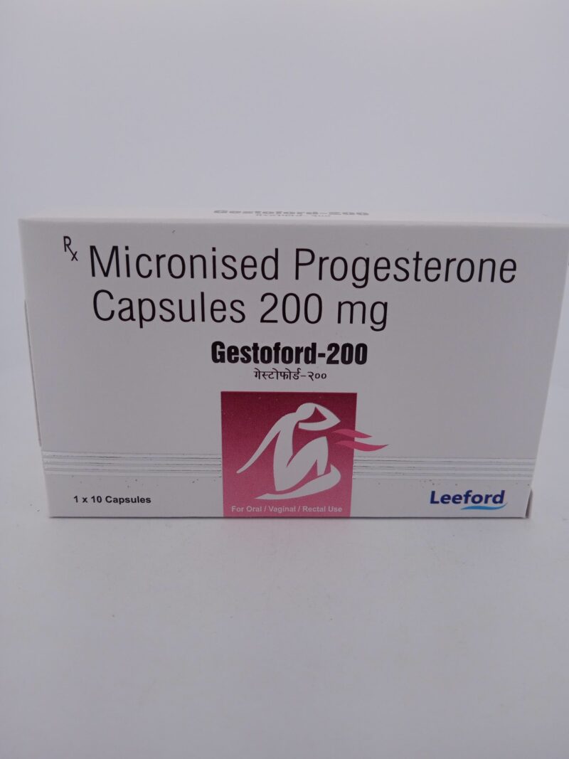 GESTOFORD 200 MG - 10 CAPSULES