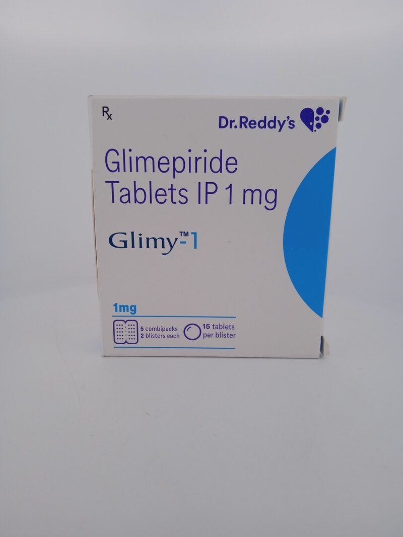 GLIMY 1 MG - 15 TABLETS