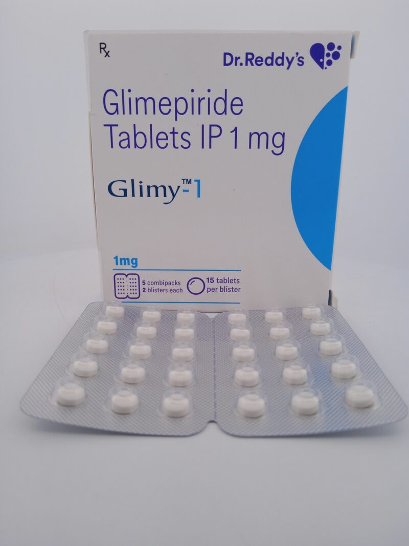 GLIMY 1 MG - 15 TABLETS - Image 2