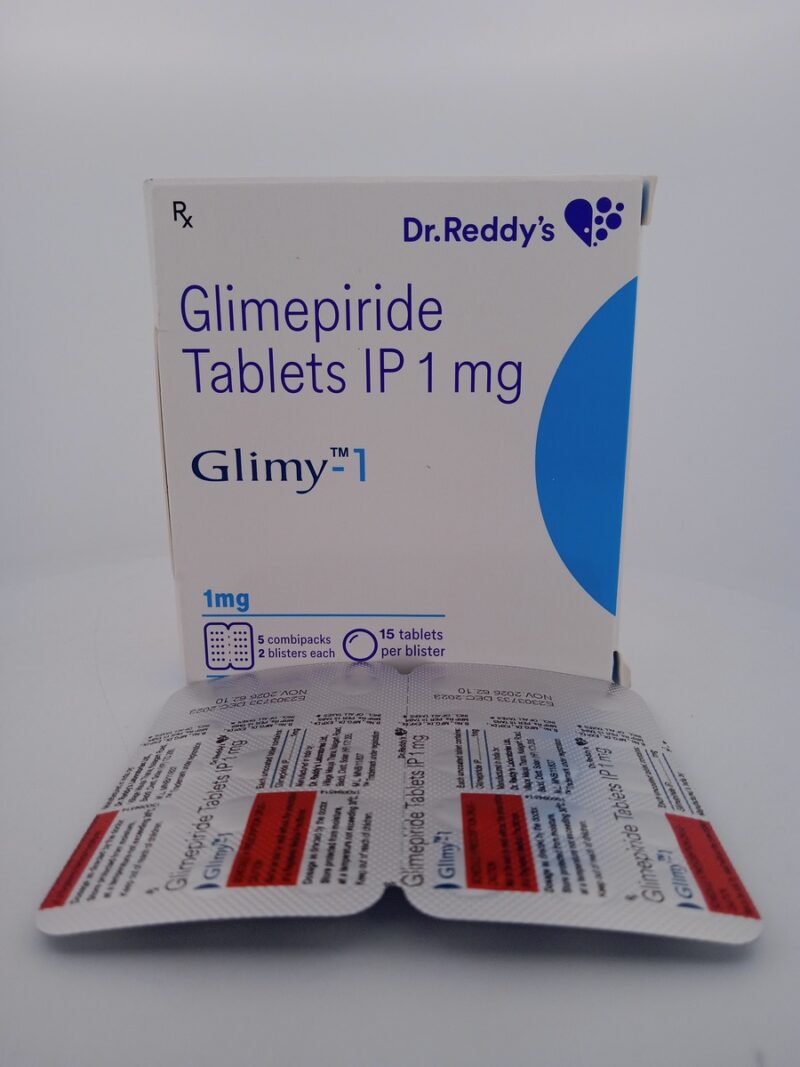 GLIMY 1 MG - 15 TABLETS - Image 3