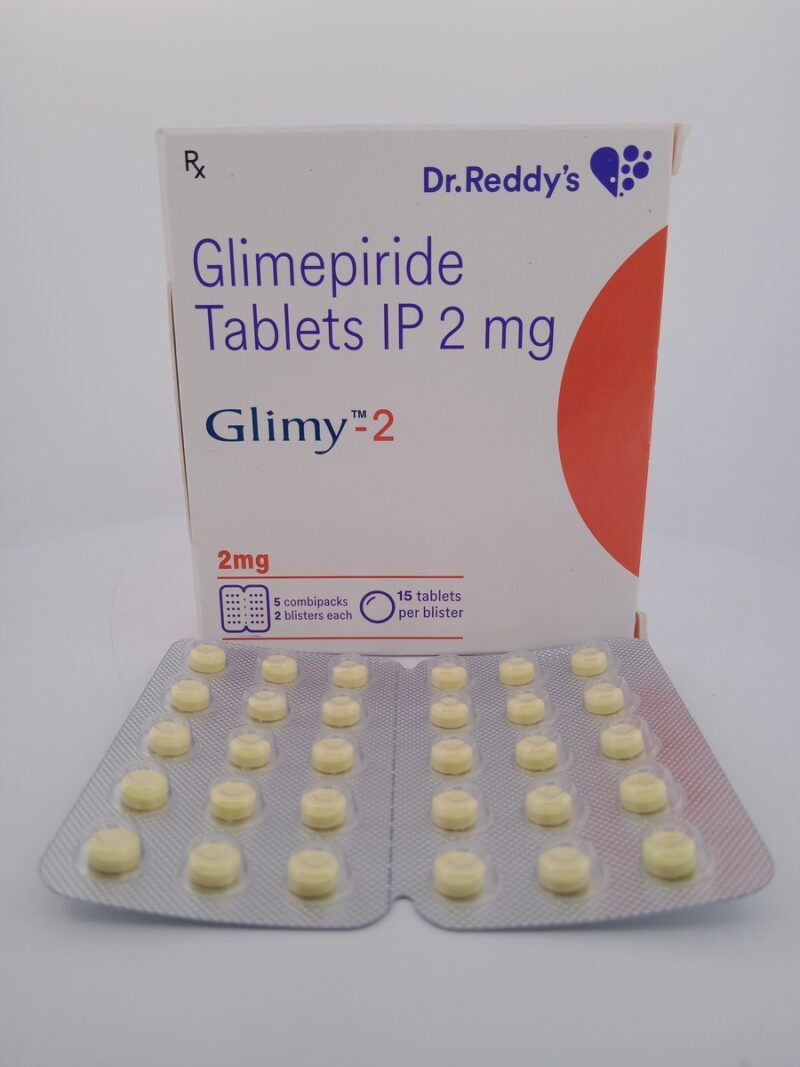 GLIMY 2 MG - 15 TABLETS - Image 2