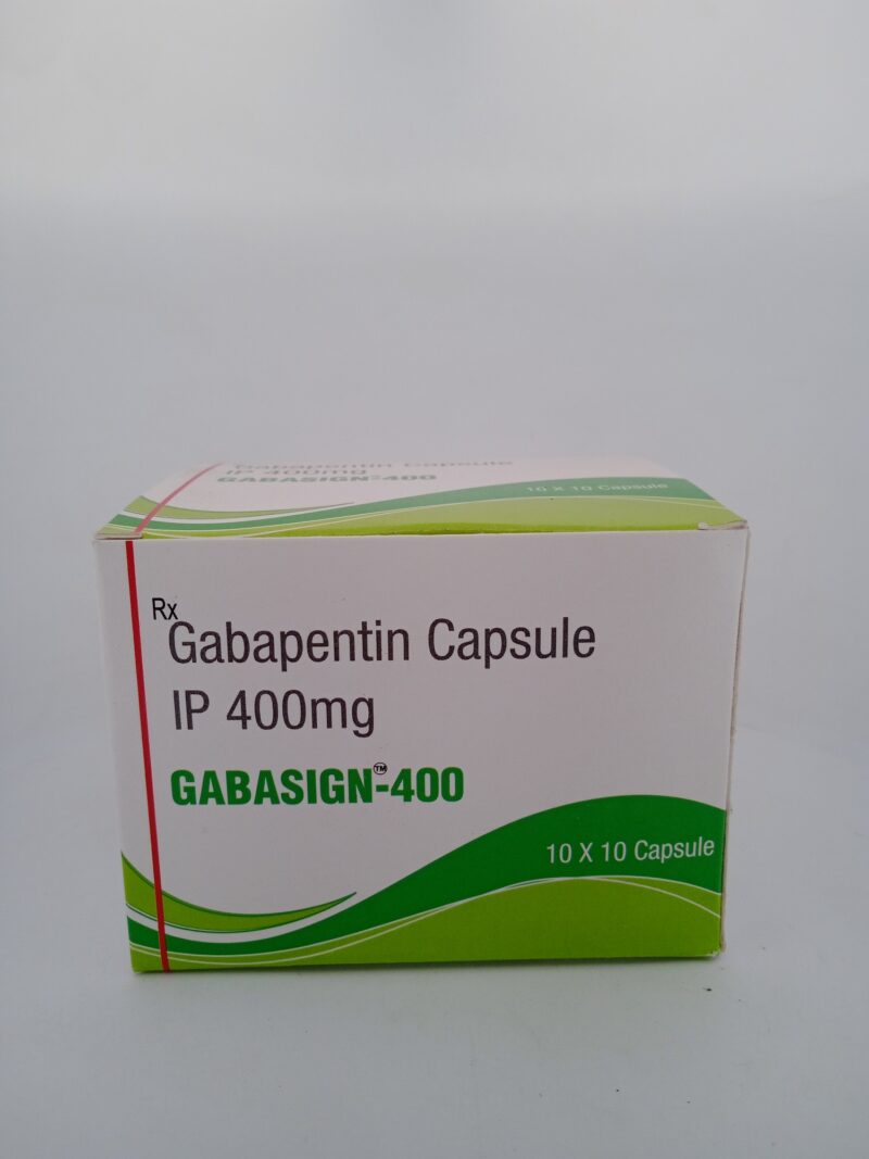 GABASIGN 400 MG - 10 CAPSULES