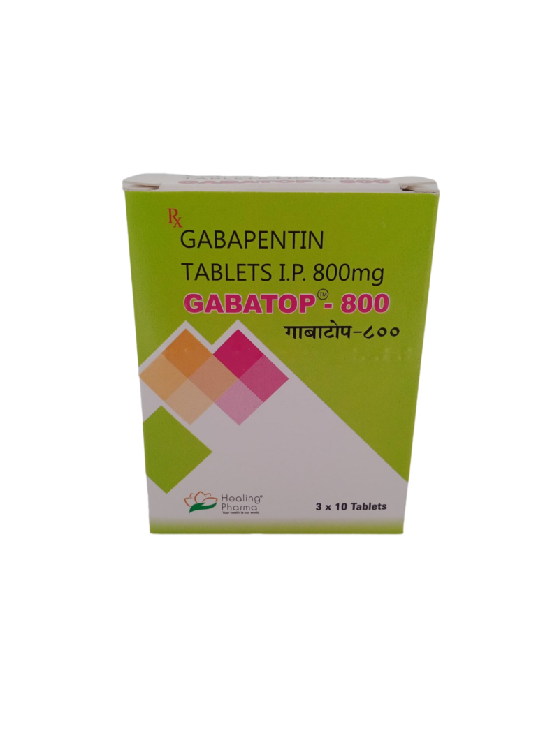 GABATOP 800 MG - 10 TABLETS