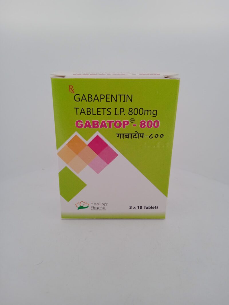 GABATOP 800 MG - 10 TABLETS