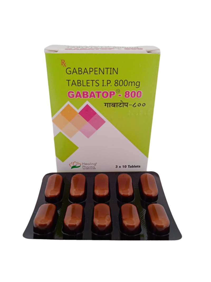 GABATOP 800 MG - 10 TABLETS - Image 2