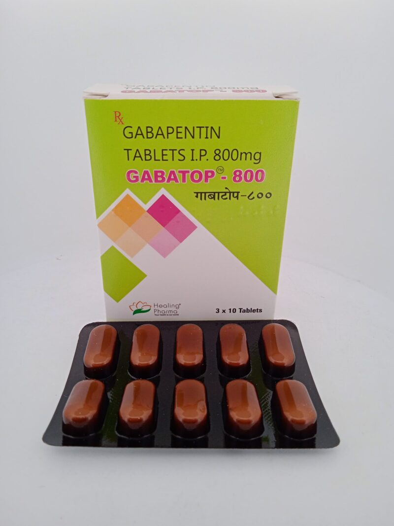 GABATOP 800 MG - 10 TABLETS - Image 2