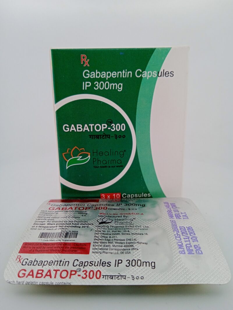 GABATOP 300 MG - 10 CAPSULES - Image 3