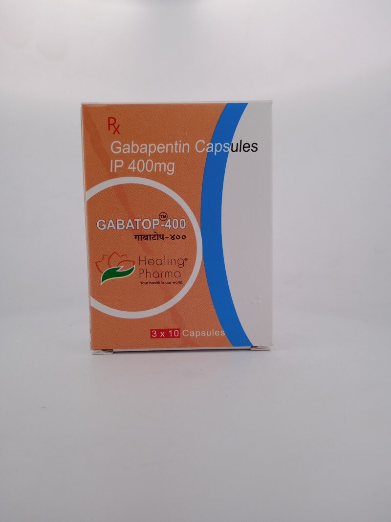 GABATOP 400 MG - 10 CAPSULES