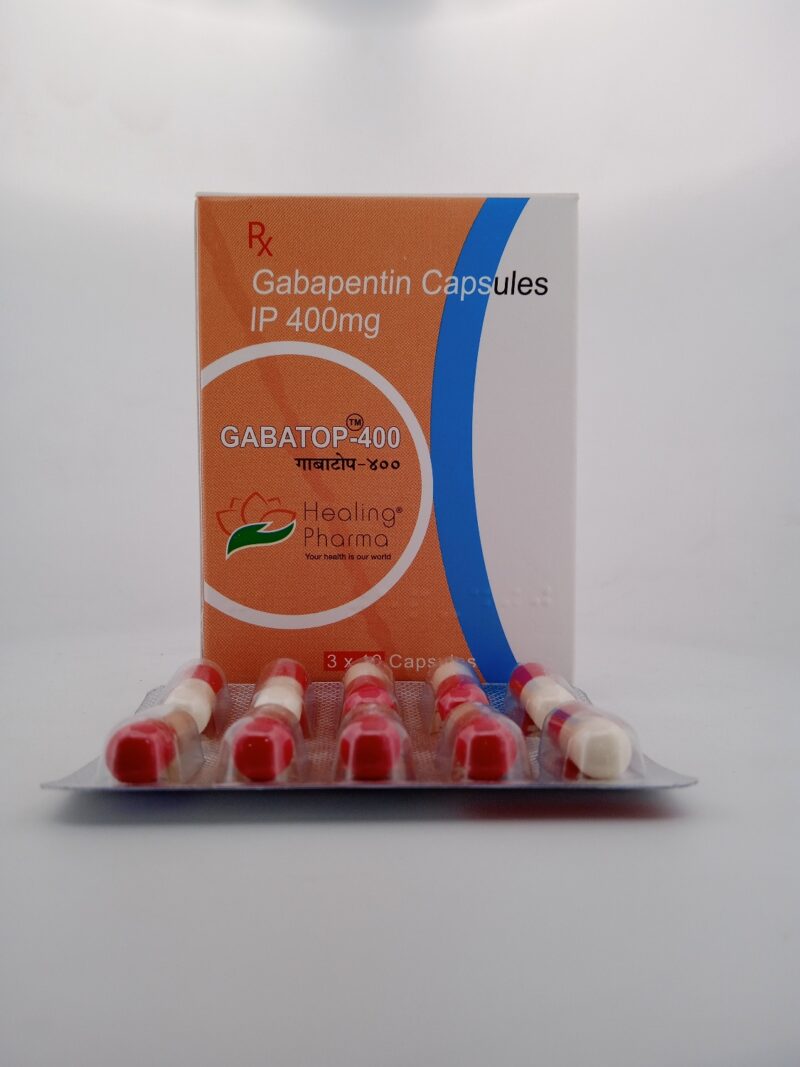 GABATOP 400 MG - 10 CAPSULES - Image 2