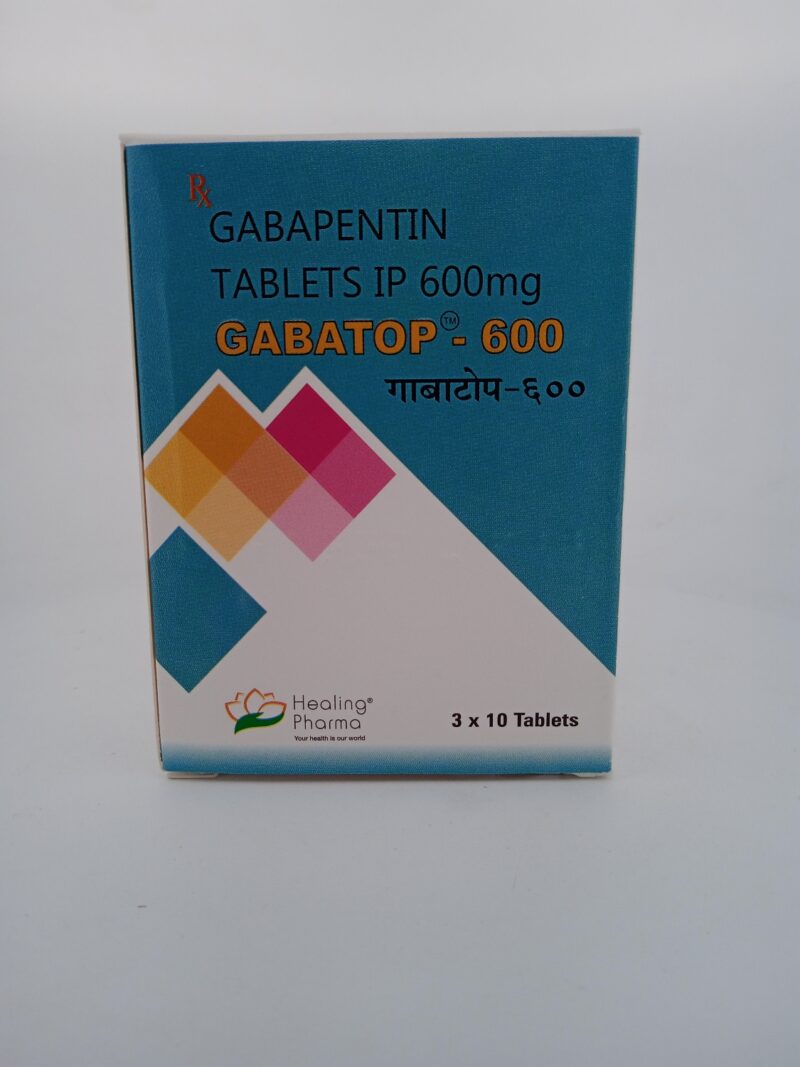 GABATOP 600 MG - 10 TABLETS