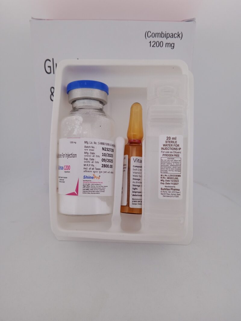 GLUTIMAX INJECTION 1200 MG - 1 VIAL - Image 3