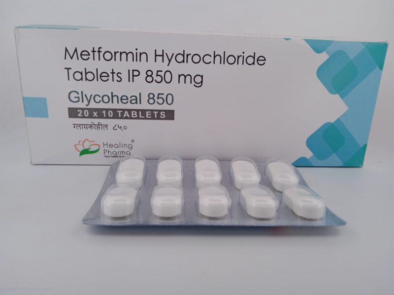 GLYCOHEAL 850 MG - 10 TABLETS - Image 2