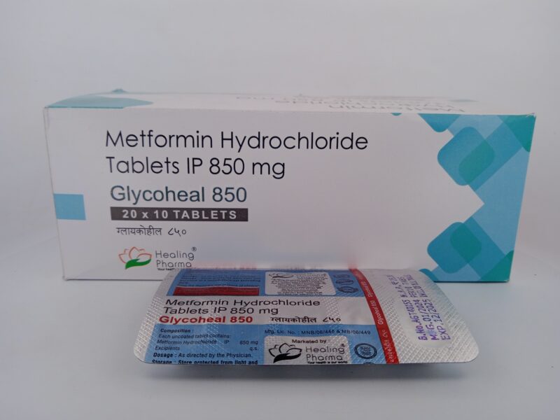 GLYCOHEAL 850 MG - 10 TABLETS - Image 3