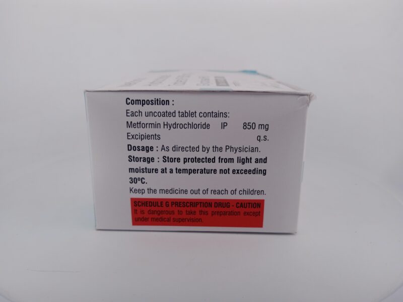 GLYCOHEAL 850 MG - 10 TABLETS - Image 4