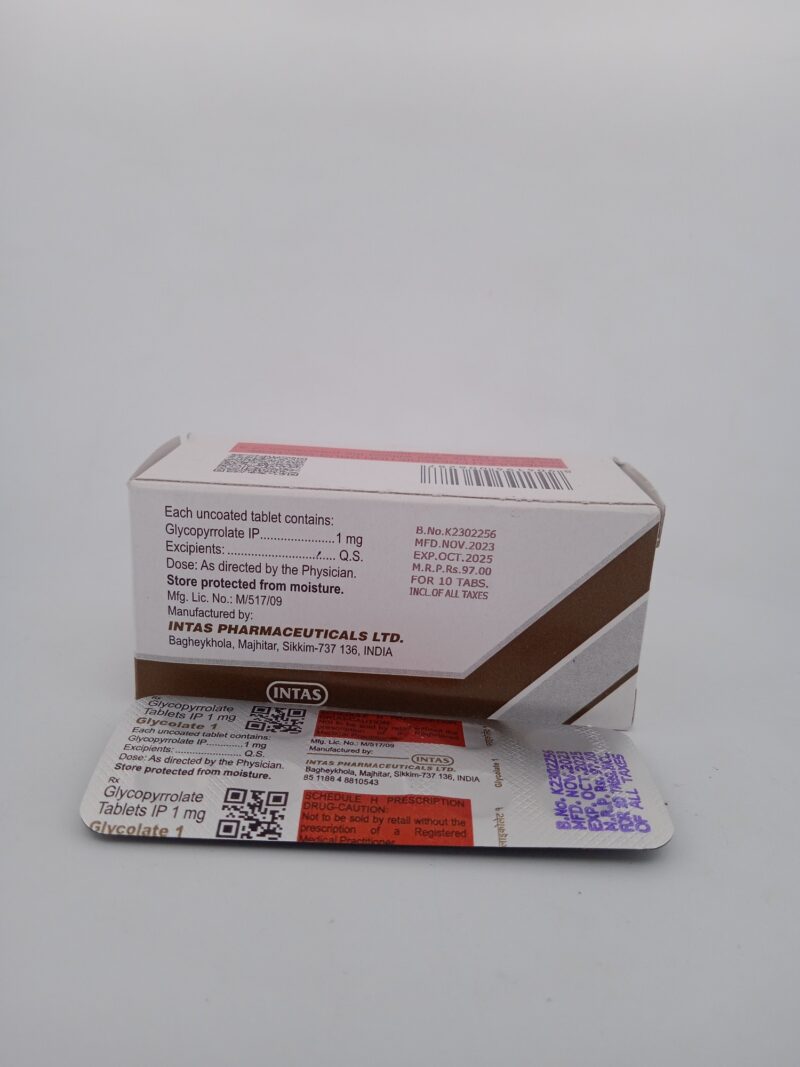 GLYCOLATE 1 MG - 10 TABLET - Image 3