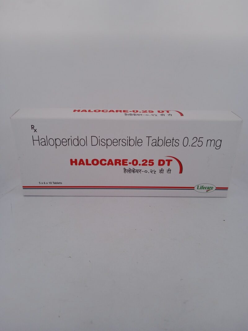 HALOCARE 0.25 DT - 10 TABLETS