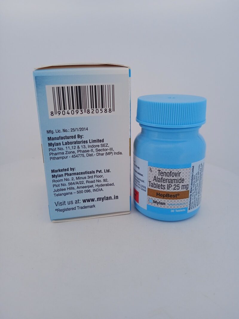 HEPBEST 25 MG -  1 BOTTLE OF 30 TABLETS - Image 4