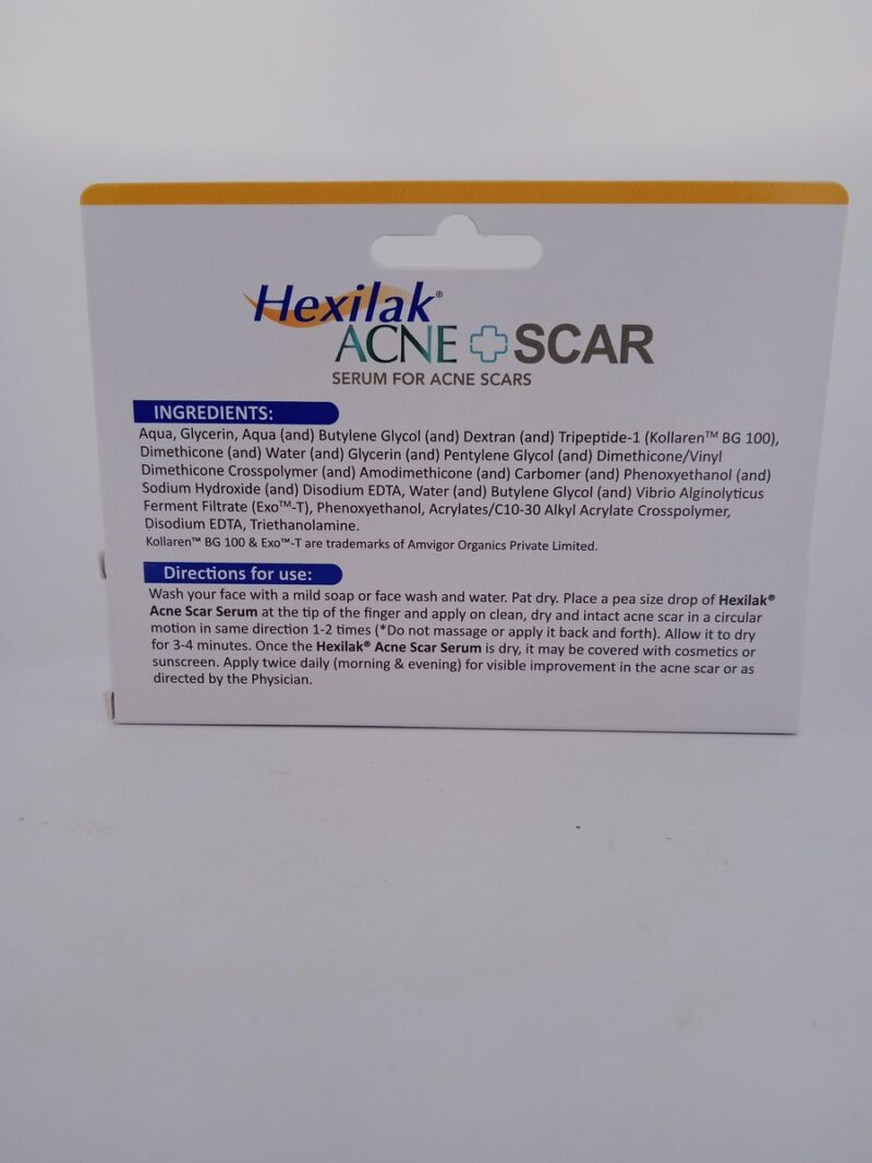 HEXILAK SERUM FOR ACNE SCARS - 1 TUBE OF 15g - Image 4