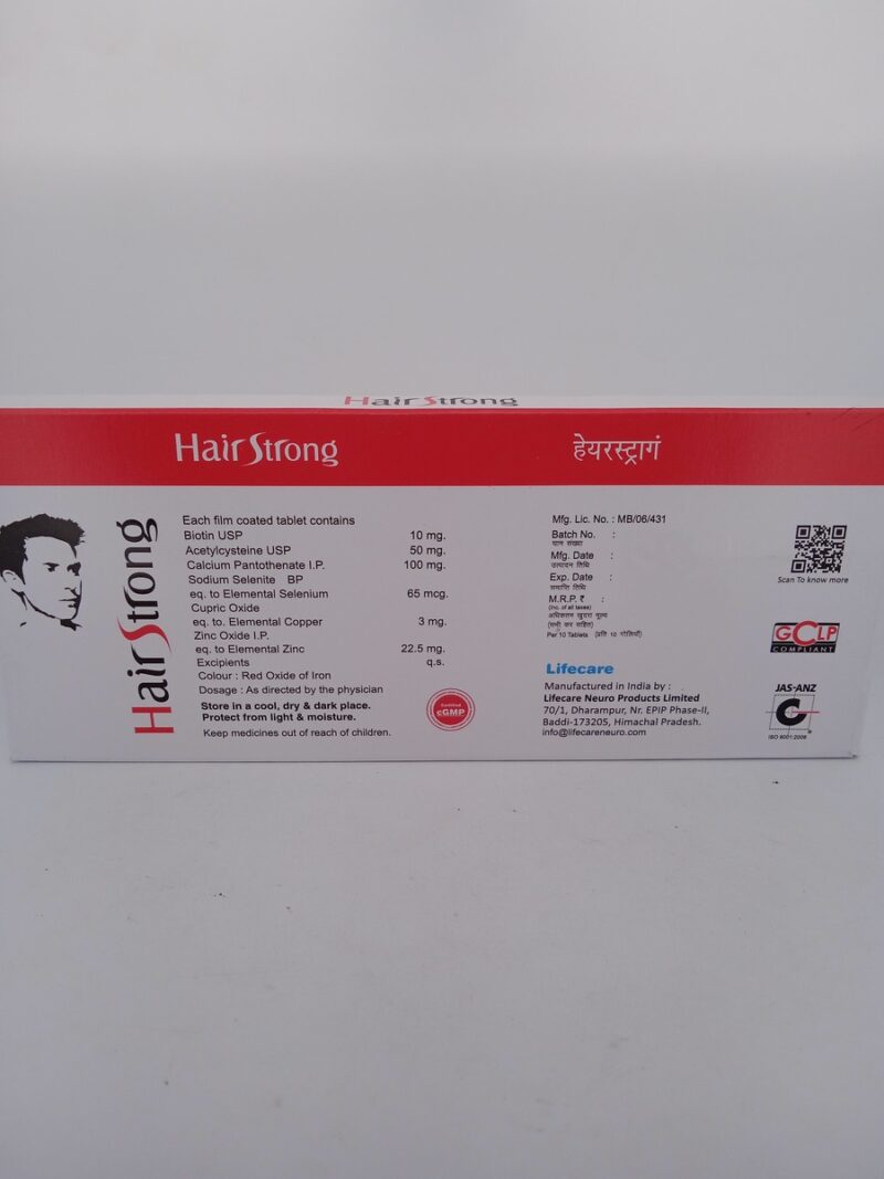 HAIRSTRONG - 10 TABLETS - Image 4