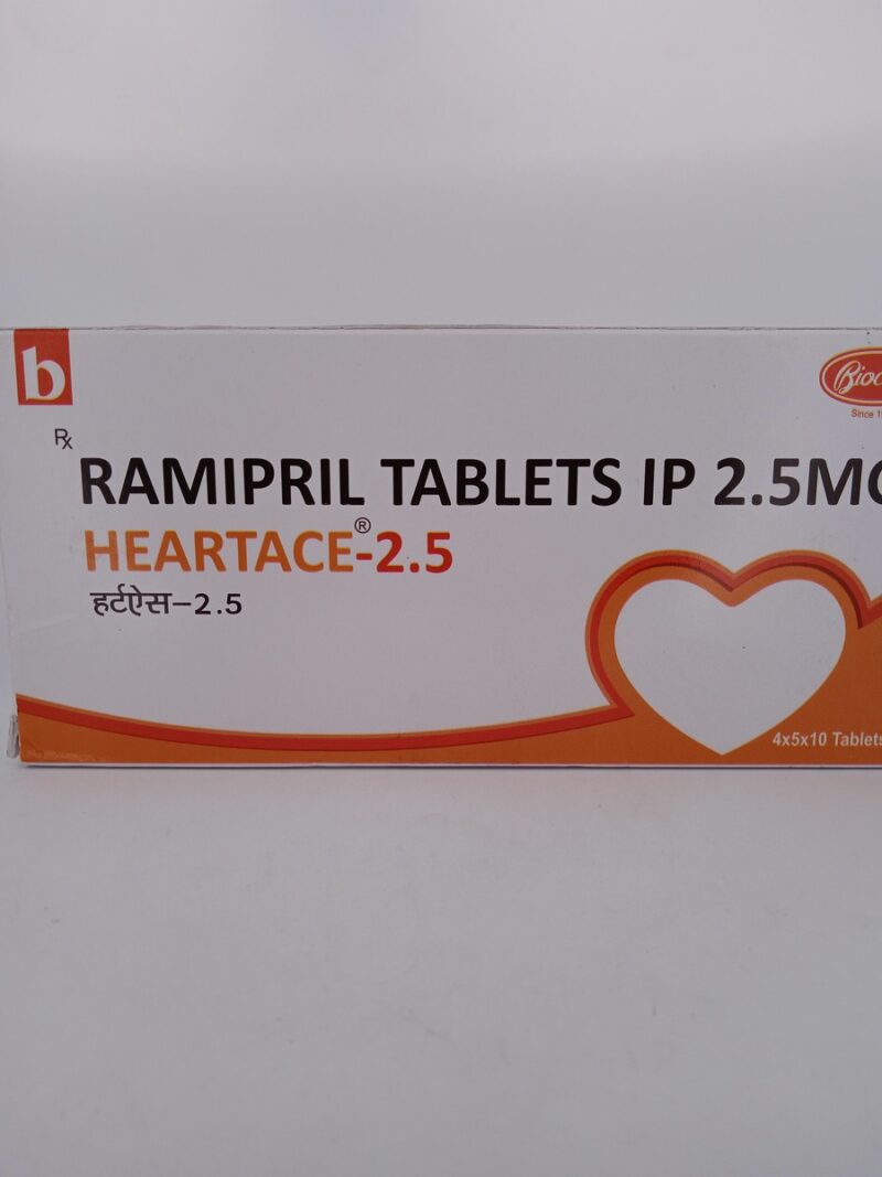 HEARTACE 2.5 MG - 10 TABLETS